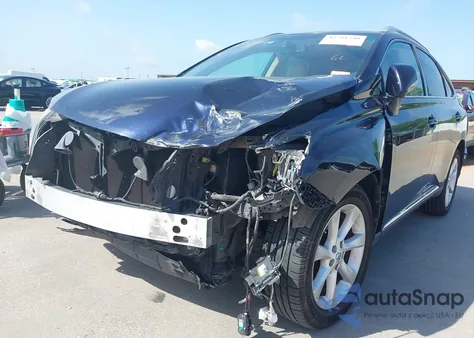 2010 Lexus Rx 350 from USA, damaged, VIN 2T2ZK1BA0AC011354